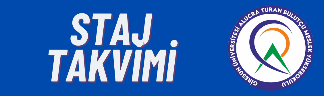 Staj Takvimi